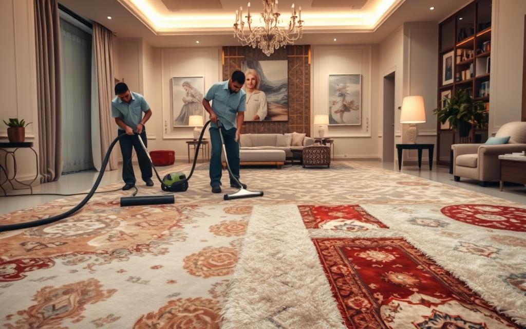 تنظيف السجاد العميق رأس الخيمة