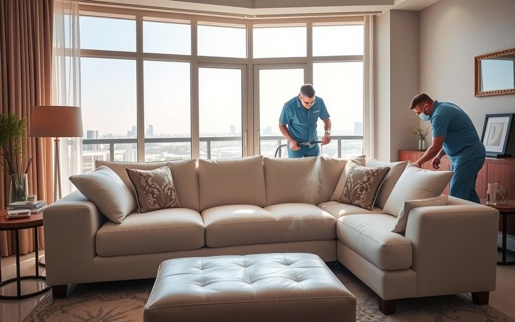 تنظيف الكنب في دبي