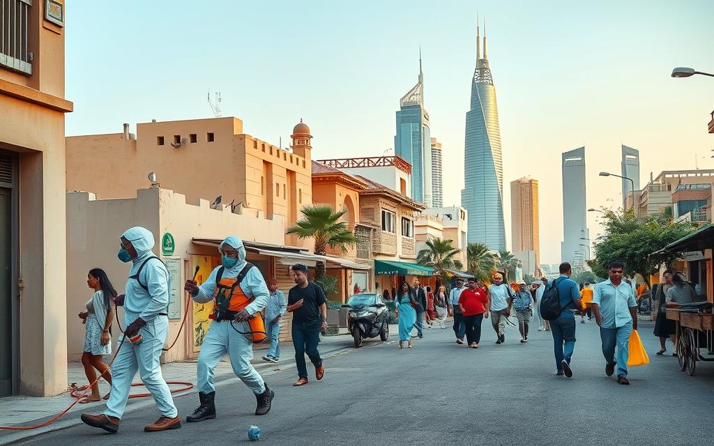 مكافحة الصراصير في رأس الخيمة